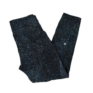 LULULEMON LEAD THE PACK CROP LEGGING 22” POCKETS MINERALIZE MULTI COLOR SIZE 6